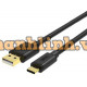 Cáp USB 2.0 ==> Type-C Unitek (Y-C 483BK)