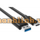 Cáp USB 3.0 ==> Type-C Unitek (Y-C 490BK)