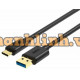 Cáp USB 3.0 -> Type-C UNITEK Y-C 491BK