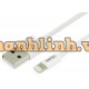 Cáp USB 2.0 -> Lightning 2.4A UNITEK Y-C499WH