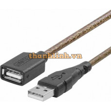 Dây Cáp Nối Dài USB 2.0 Dài 0.3m UNITEK Y-C427