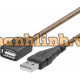 Dây Cáp Nối Dài USB 2.0 Dài 0.3m UNITEK Y-C427