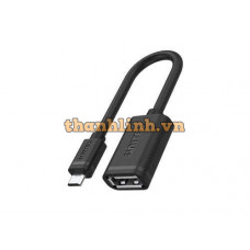 Cáp Chuyển Đổi MicroUSB -> USB2.0 OTG UNITEK Y-C438GBK