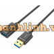 Cáp USB 3.0 Nối Dài 1m UNITEK Y-C457GBK