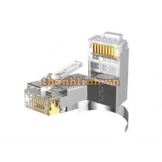 Đầu Mạng FTP Cat 7 Xuyên Thấu Bọc Nhôm UNITEK Y-OT1093ATP01