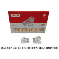 ĐẦU MẠNG UTP RJ45 CAT 5E Y-OT18TP HÃNG Unitek