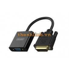 Cáp Chuyển Đổi DVI -> VGA 1080p@60Hz UNITEK Y-VG05001BK