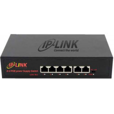 Switch 4 port PoE + 2 Uplinks- chuyên dụng cho CCTV Ip-Link IPL-04POE