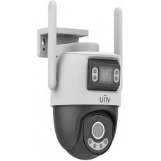 Camera IP WIFI PTZ Ngoài trời quay quét 360°, Dual lens 2*3.0 Megapixel, Server Việt Nam Unview UNV IPC-P2S-M33F34D