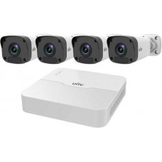 Bộ đầu ghi hình IP 4 kênh + camera IP 2.0 Megapixel UNV KIT NVR301-04LB-P4