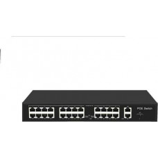 Bộ chia mạng 24 ports PoE 24*100M POE port, with 2 Uplink Gigabit port + 1 Uplink Gigabit SFP port Icantek UNV ICAN24-300-21GS
