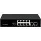 Bộ chia mạng 8 ports 100M PoE Switches+ 2 Uplink Gigabit Icantek UNV ICAN8-120-2GN