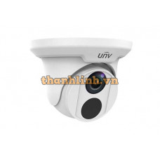 Camera IP Dome 2Mp chuẩn nén UltraH265. Uniview UNV IPC3612ER3-PF28-D