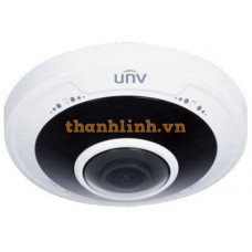 Camera IP 5MP Fisheye cố định dạng Dome Uniview UNV IPC815SB-ADF14K-I0
