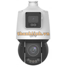 Camera IP 4MP+4MP Lighthunter Dual-lens Network PTZ Uniview UNV IPC94144SR-X25-F40C