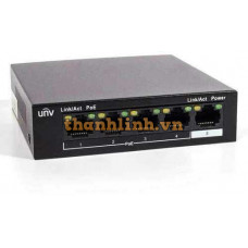 Bộ chia mạng POE 4 cổng Uniview NSW2010-5T-POE-IN