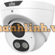 Camera quan sát IP 5MP ColorHunter Fixed Warm Light Turret UNV IPC3615SE-ADF40KM-WL-I0