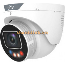 Camera quan sát IP 4MP OwlView Plus Tri-Guard VF Dual-light Turret UNV IPC3634SE-ADZKMC-WP-I1