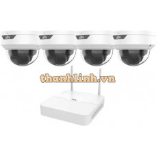 Trọn bộ Camera quan sát IP 1 Hard Disk 4-Channel NVR Kit(WiFi,Including 4 PCS Dome Camera) UNV KIT/NVR301-04LS3-W/4*IPC322LB-AF28WK-G