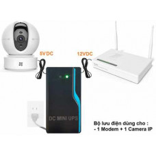 Bộ cấp nguồn liên tục 5V+12V UPS mini DIAMOND DA-MU512-8.000