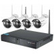 Trọn Bộ Kit Đầu ghi Camera Vantech 4CH 1080P NVR KIT Built in Router WIFI NVR and WIFI IP Camera Syste VP-0460W