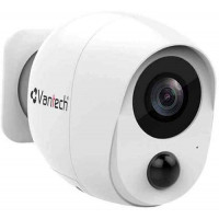 Đầu ghi Camera Vantech 1080P CLOUD BATTERY WIFI BULLET Camera with PI VP-B7300PIR