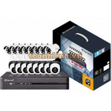 Bộ Kit đầu ghi và 16 camera không dây Vantech VP-K1611ATC