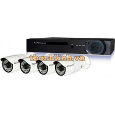 Bộ đầu ghi hình camera IP 4 kênh-Công nghệ PLC VANTECH VPP-01A