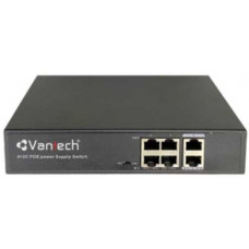 4-Port 10/100Mbps PoE Switch Vantech VPS-04