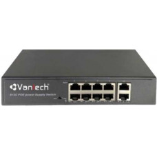 8-Port 10/100Mbps PoE Switch Vantech VPS-08