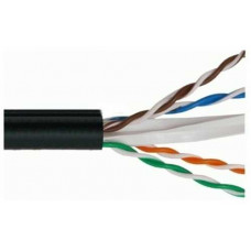 Cáp Lan 5E UTP 25AWG 4PRS - PE - SS (St 1.0mm) (305m) - VCOM Cáp mạng PE có thép treo lõi 0,45 mã: L525002