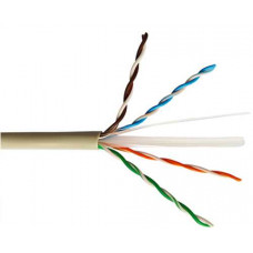 Cáp LAN CAT6E CCA UTP 23AWG 4PRS Solid - Xanh (305m) Cáp 6 hợp kim lõi 0,57 mã: L623023