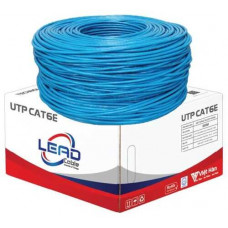 Cáp mạng Lan 6E UTP 25 AWG - PVC (305met) VH- LEAD Cáp mạng 6e vỏ PVC lõi 0,45 mã: CAT.6EUTP25AWG