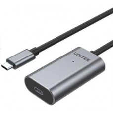 Cáp nối dài USB-C 3.1 5m Unitek U305A, tốc độ 5Gbps, Chip Active, Vỏ Nhôm
