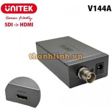 Bộ chuyển đổi cổng SDI sang HDMI Unitek V144A hỗ trợ các chuẩn SD-SDI, HD-SDI, 3G-SDI