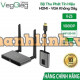 Bộ Thu Phát Tín Hiệu HDMI-VGA Không Dây VegGieg V-Z5, Tần số kép 2.4GHz & 5GHz, FullHD 1080P@60HZ, Miracast, AirPlay, DLNA