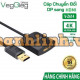 Cáp chuyển đổi DisplayPort sang HDMI VegGieg V-Z614, hỗ trợ 4K@60hz