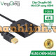 Cáp Chuyển đổi Mini DisplayPort sang HDMI VegGieg V-Z616, Hỗ trợ 4K@60Hz