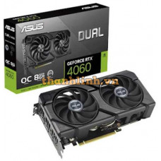 Card màn hình ASUS Dual GeForce RTX 4060 O8GB GDDR6 EVO 8GB GDDR6 (DUAL-RTX4060-O8G-EVO)