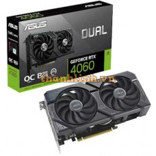 Card màn hình ASUS Dual GeForce RTX 4060 OC Edition 8GB GDDR6 8GB GDDR6 (90YV0JC0-M0NA00)