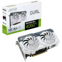 Card màn hình Asus Dual GeForce RTX 4060 Ti White OC Edition 8GB GDDR6 8GB GDDR6 (90YV0J42-M0NA00)