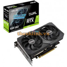 Card màn hình ASUS Dual GeForce RTX™ 3060 V2 12GB GDDR6 (DUAL-RTX3060-12G-V2) 12GB GDDR6 (90YV0GB3-M0NA10)