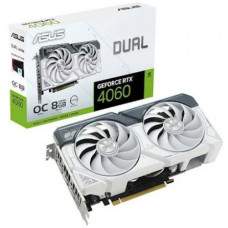 Card màn hình Asus RTX 4060 White OC Edition 8GB GDDR6 8GB GDDR6 (DUAL-RTX4060-O8G-WHITE)