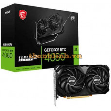 Card màn hình MSI GeForce RTX 4060 VENTUS 2X BLACK 8G OC 8GB GDDR6 (912-V516-012)
