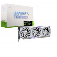 Card màn hình MSI RTX 4070 Ti GAMING X TRIO 12G WHITE 12GB GDDR6