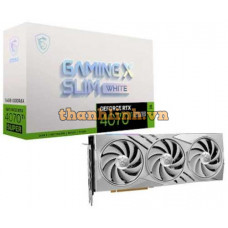Card màn hình MSI RTX 4070 Ti SUPER 16G GAMING X SLIM WHITE 16GB GDDR6X