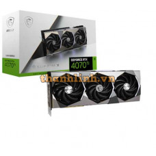 Card màn hình MSI RTX 4070 Ti SUPRIM X 12G 12GB GDDR6