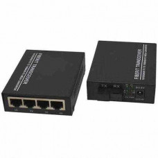 Converter quang 4 cổng ONECAM MSW-04-1F