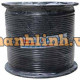 Cáp đồng trục Sino RG6 (5C-FB) lõi CCS 80 sợi màu đen 305m