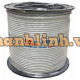Cáp đồng trục Sino RG6 (5C-FB) lõi CCS 80 sợi màu trắng 305m
